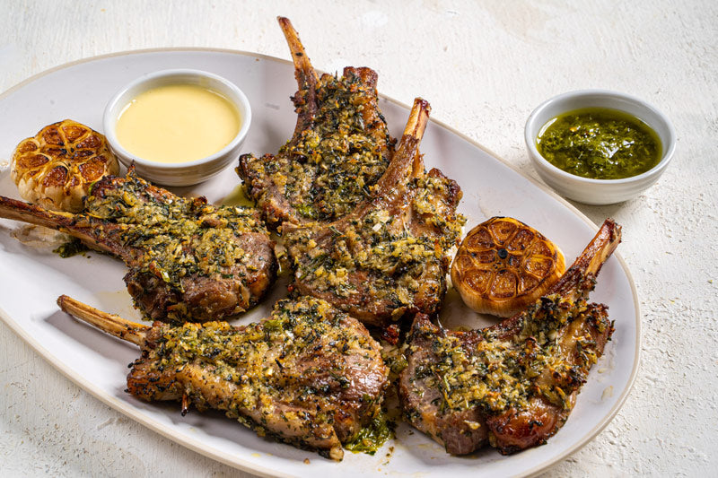 SoLo Meats | Recipe | Crumbed Lamb with Chimichurri